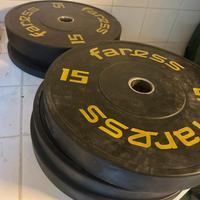 Bumpers faress e kettlebells