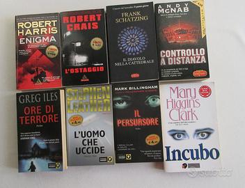romanzi gialli 8 in lotto