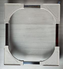 Supporto carrello con ruote per elettrodomestici