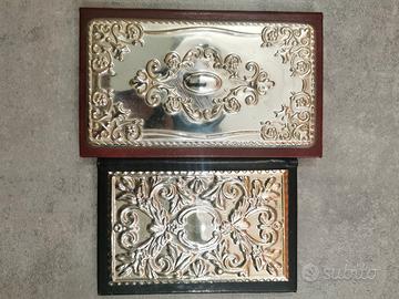 Coppia di Agendine Vintage "Made in Italy" argento
