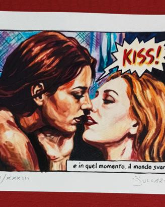 Art  Giclée - Kiss - Limited Edition n. XXI/XXXIII