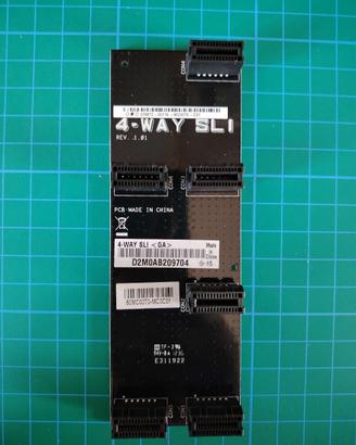 Ponte Asus a 4 vie SLI