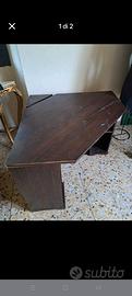 scrivania ikea angolare