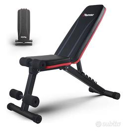 Panca, manubri 20kg e parallele