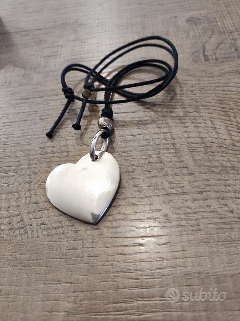 Coeur Cuore Pomellato Argento Ciondolo Collana Cuore Dodo Pomellato In  Argento, Abbigliamento