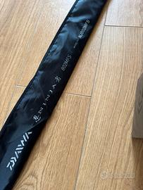 Canna da pesca e mulinetto daiwa + zaino pesca