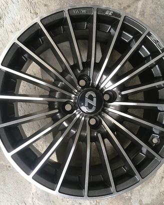 Cerchi OZ per 500 Abarth 7J x 16 H2.