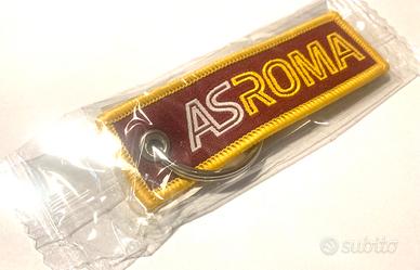 AS Roma - Portachiavi Ricamato -Prodotto Ufficiale