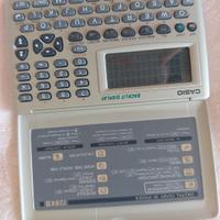vintage casio digital diary
