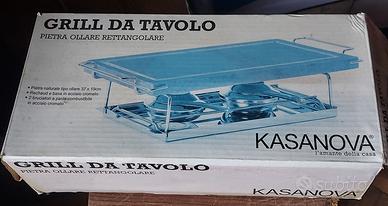 Griglia da tavolo in pietra ollare KASANOVA