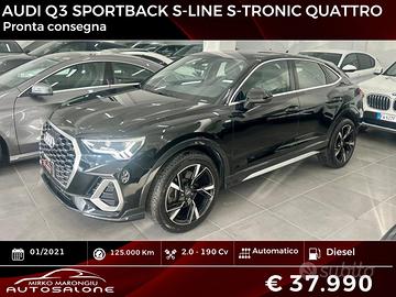 Audi Q3 SPB. 2.0 190 QUATTRO S-line promo FINANZIA