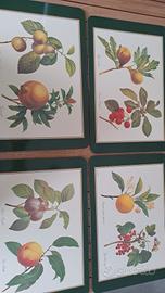 4 tovagliette americane tema autunno