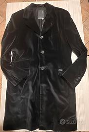 Cappotto di velluto nero da uomo “ GAS “