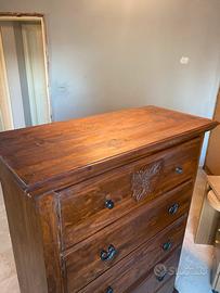 Cassettiera Legno