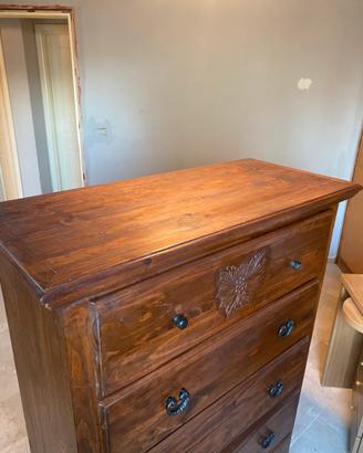 Cassettiera Legno