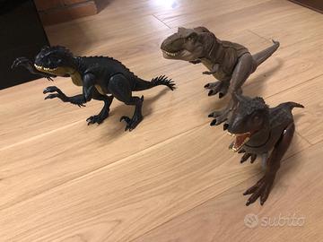 Dinosauri T-Rex, Carnotauro, Scorpion Rex 