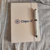 quaderno + penna Chips-IT 