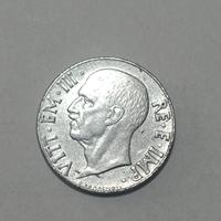 Moneta storica 20 lire Vittorio Emanuele III