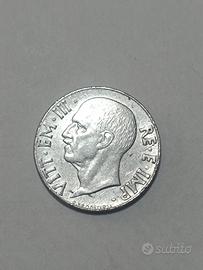 Moneta storica 20 lire Vittorio Emanuele III
