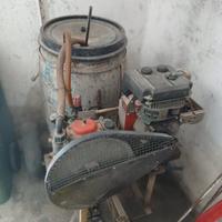 Pompa per irrigazione viti