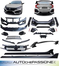 Kit carrozzeria paraurti per Honda Civic FK 16-20