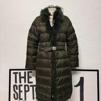 Piumino lungo cachi Moncler