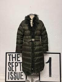 Piumino lungo cachi Moncler