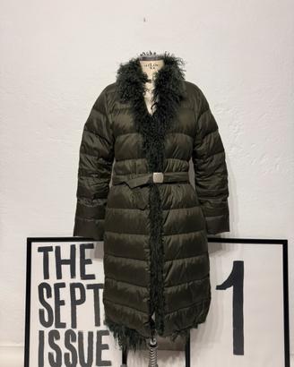 Piumino lungo cachi Moncler