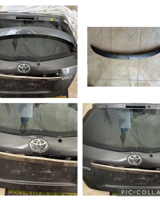 Portellone con spoiler Toyota Yaris anno 2012