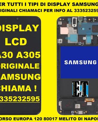 Samsung a30 lcd a305 originale samsung