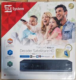 Decoder Tivùsat telesystem  HD  senza tessera