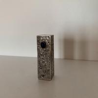 ANTICO PORTA ROSSETTO IN ARGENTO CON SPECCHIO