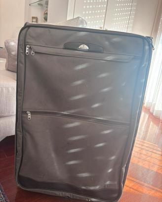 Valigia trolley grande samsonite grigio tortora