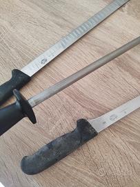 coltelli professionali Victor più acciarino 