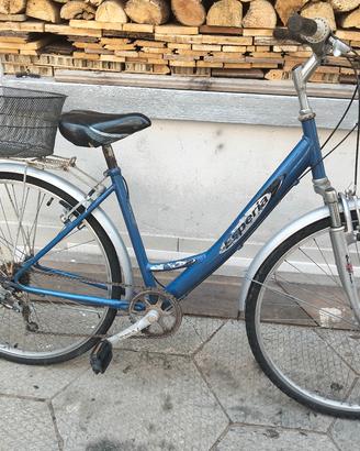 bici uomo donna con marce e portapacchi 