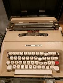 macchina da scrivere olivetti 