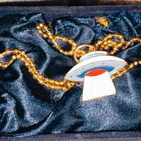 Bigiotteria : Ciondolo con Ufo