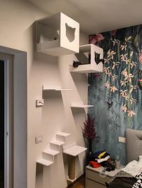 Percorso per gatti artigianale- personalizzabile