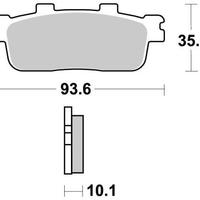 Pastiglie freno Braking 948 kymco / sym / peugeot