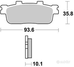 Pastiglie freno Braking 948 kymco / sym / peugeot