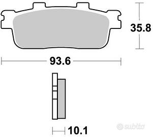 Pastiglie freno Braking 948 kymco / sym / peugeot