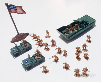 Soldatini HONG KONG - U.S. MARINES con mezzi