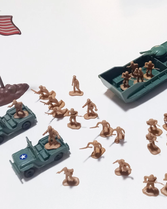 Soldatini HONG KONG - U.S. MARINES con mezzi