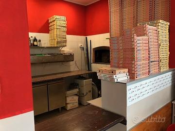 Attività di Pizzeria d'Asporto con Senza Glutine