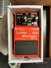 Pedale boss loop station RC-2