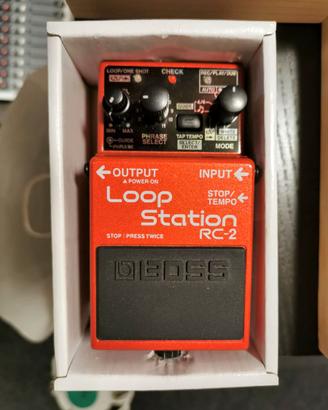 Pedale boss loop station RC-2