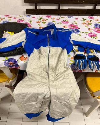 Tuta GoKart ignifuga