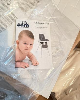 Seggiolone cam 4 in 1