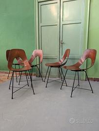 Sedie Ariston design Augusto Bozzi per Saporiti 