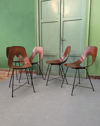 Sedie Ariston design Augusto Bozzi per Saporiti 